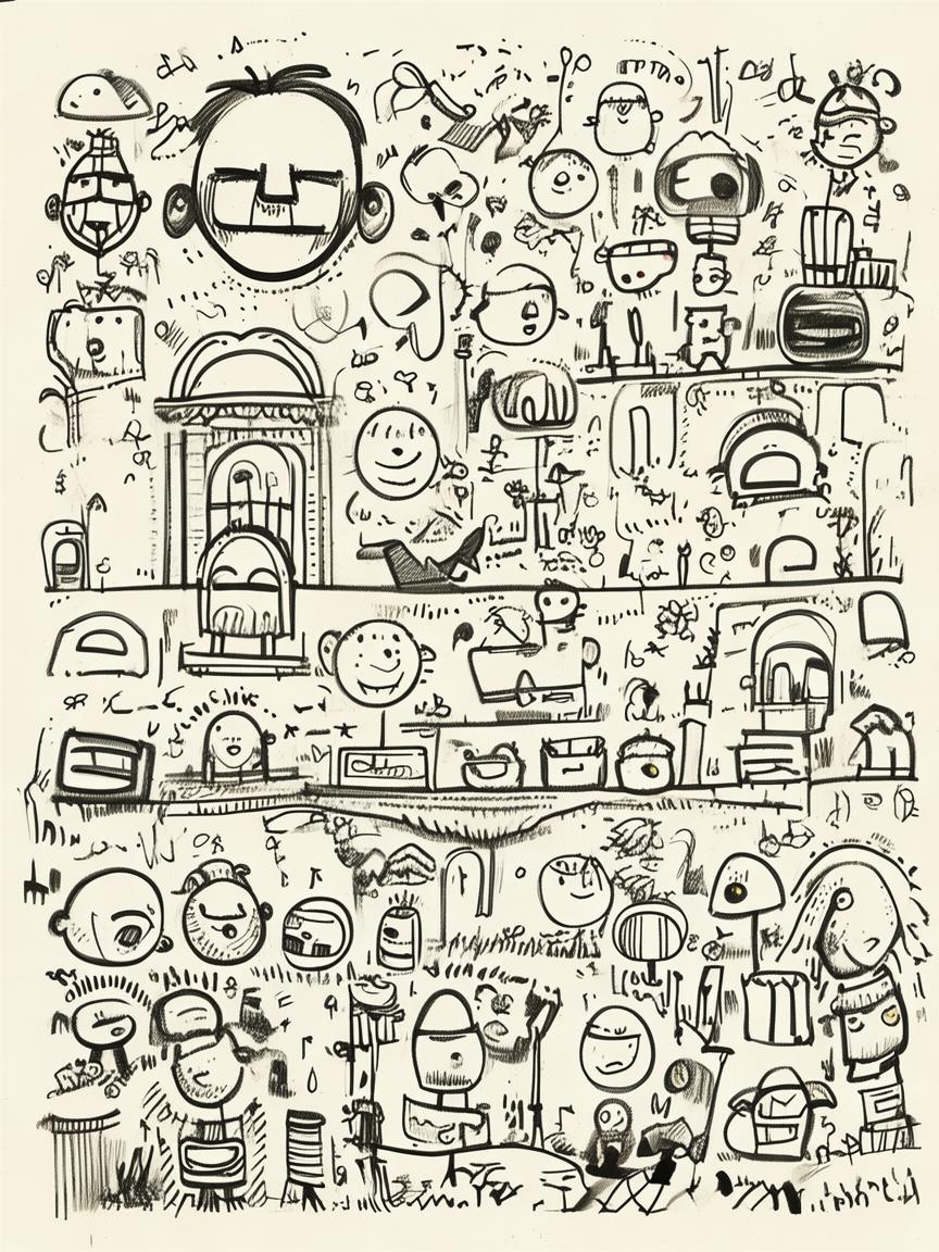 抖音流行的可爱简笔画_抖音萌绘秘籍？插图